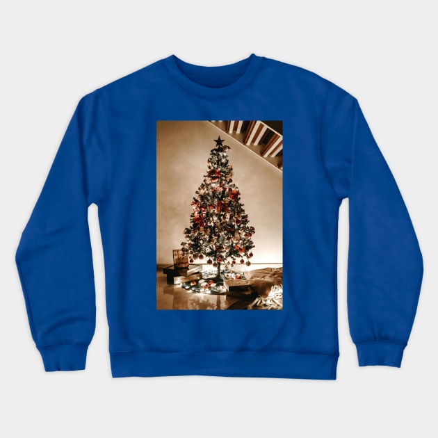 Christmas tree Crewneck Sweatshirt by Monument 7